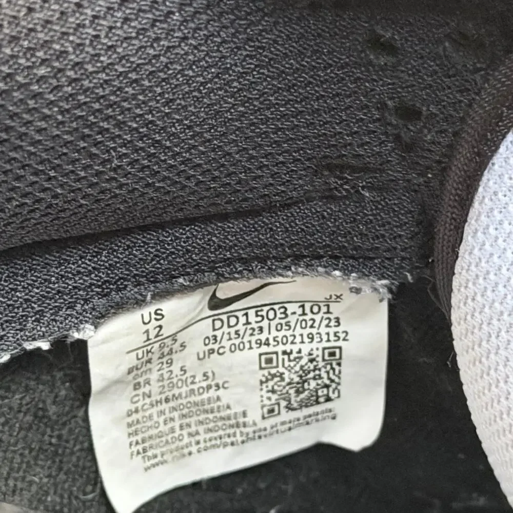 Nike dunk low retro panda